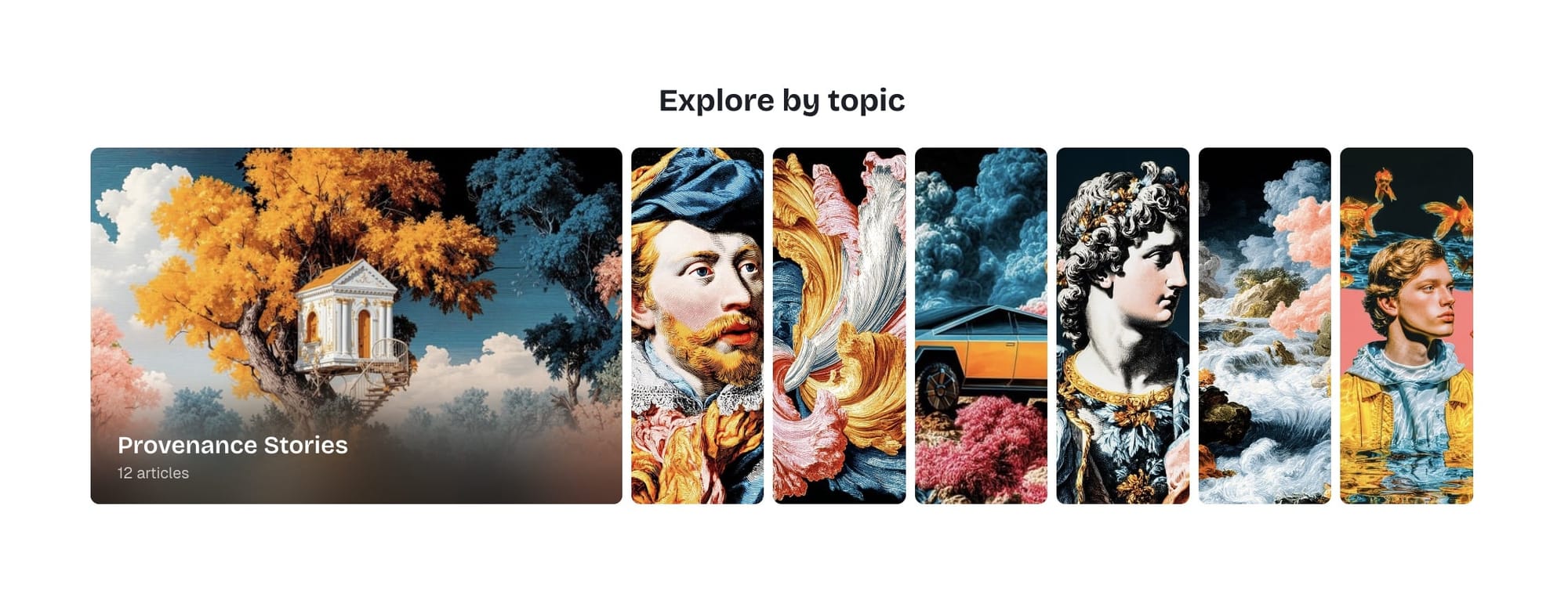 Category navigation bar