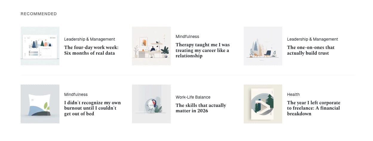 Custom posts section