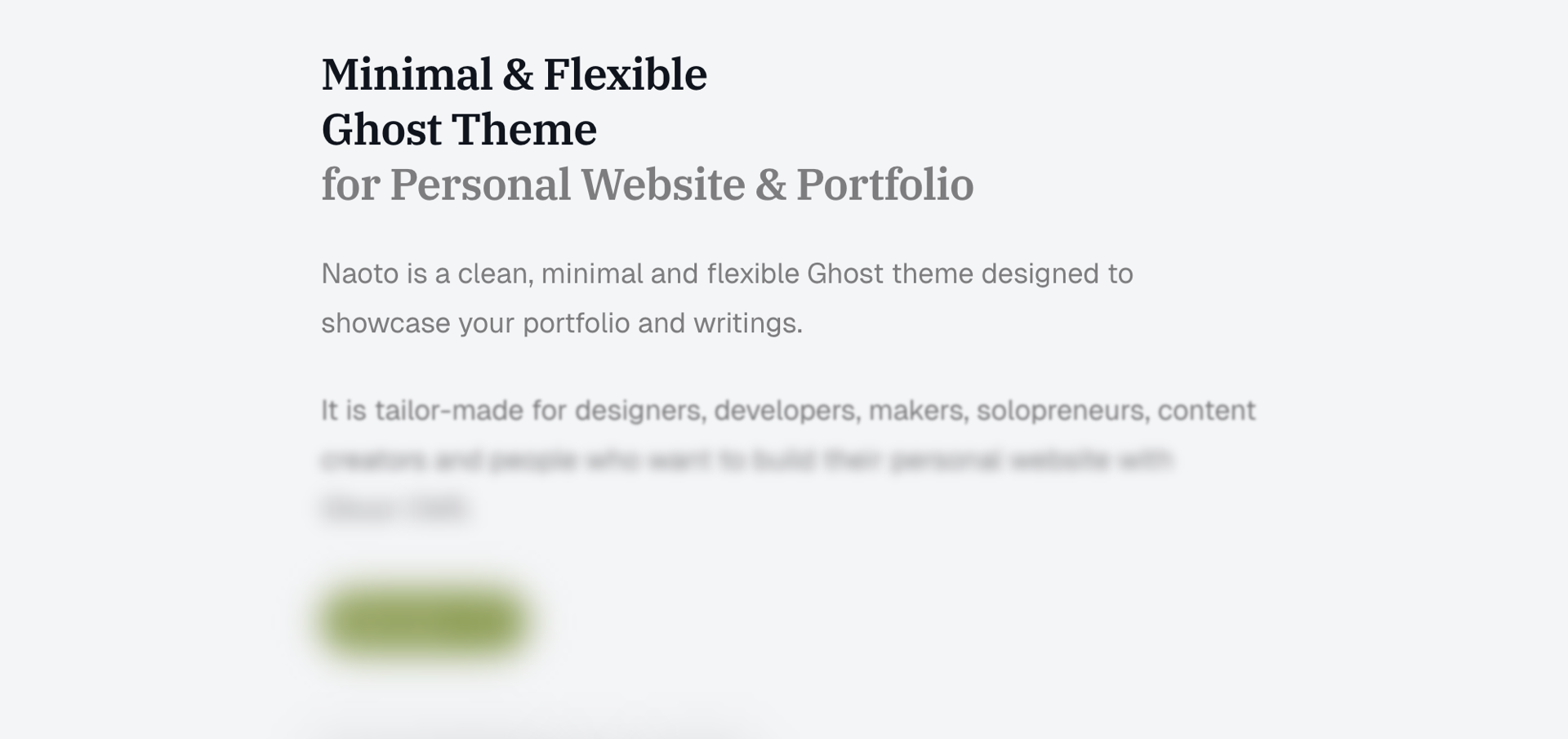 Hero section styling and animation