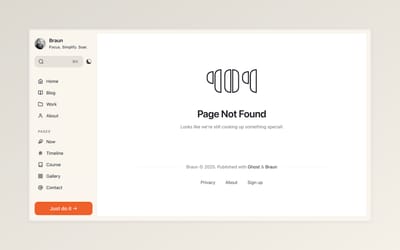 Infinite loading, custom 404 page