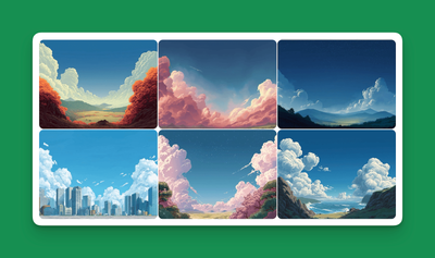 Preset background images