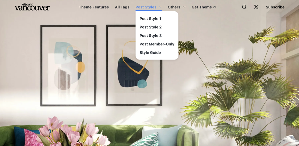 Submenu Dropdowns & Navigation Enhancements